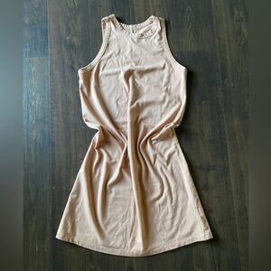 a new day women’s XS polyester cotton sleeveless blush tank casual basic dress